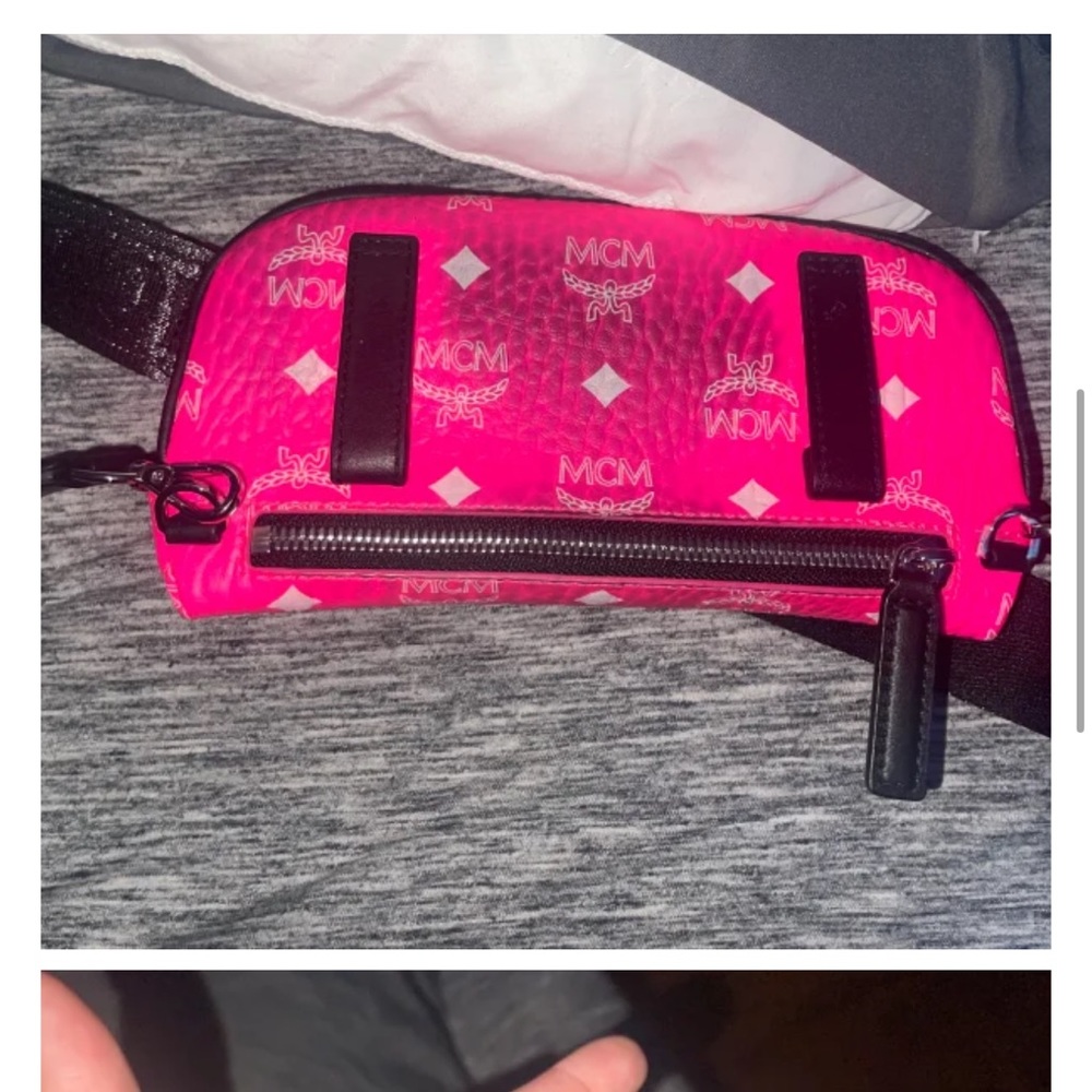 Pink Patterned Crossbody Bag - Picture 2 of 10